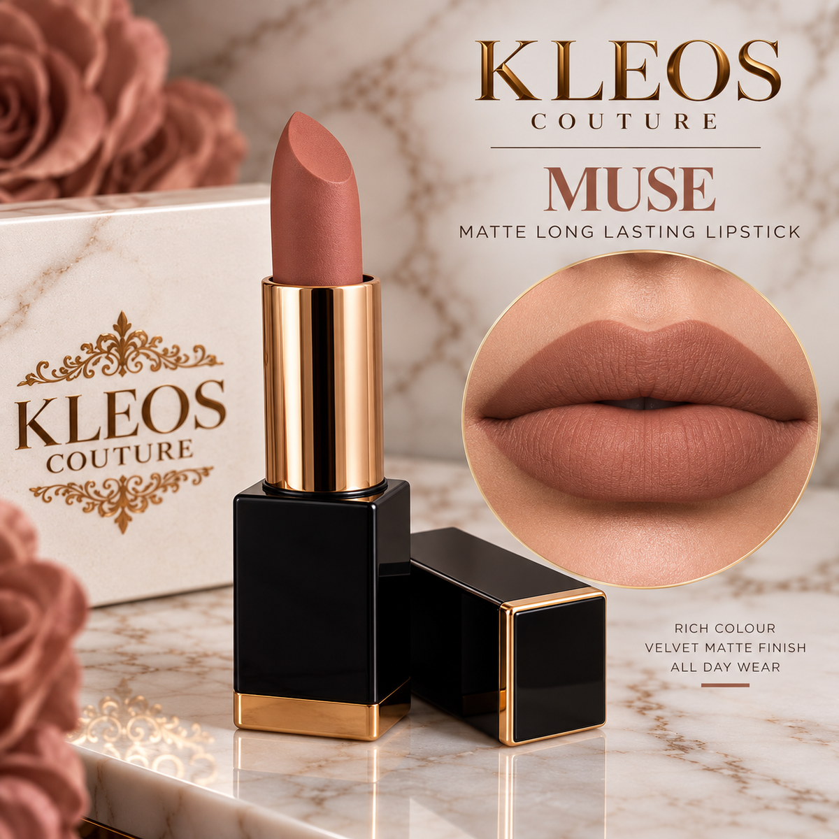 Muse Kleos Couture Matte Lipstick